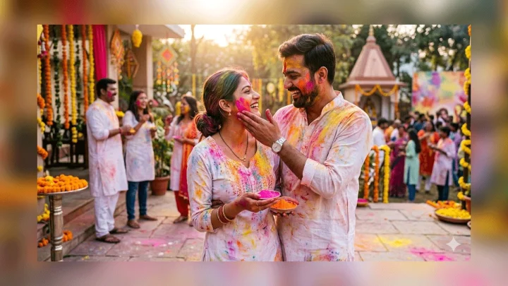 What to do in first Holi after marriage?