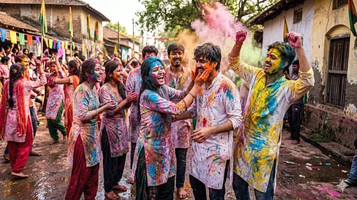 Rangpanchami 2026 Wishes In Marathi रंगपंचमीच्या हार्दिक शुभेच्छा