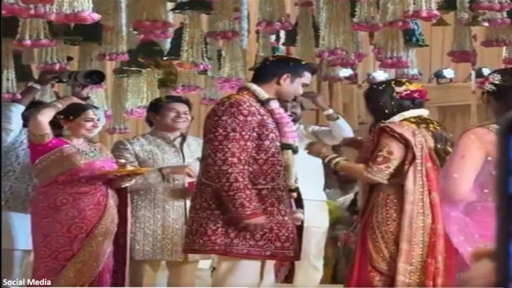 Arjun Tendulkar's wedding