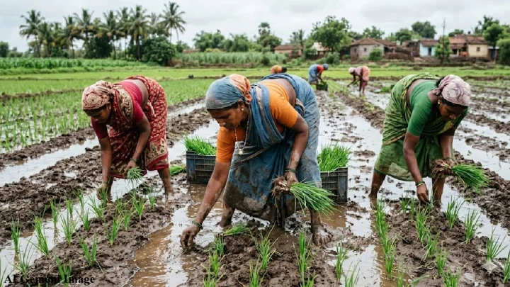 Summer onion planting