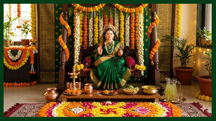 chaitra gauri decoration 2026