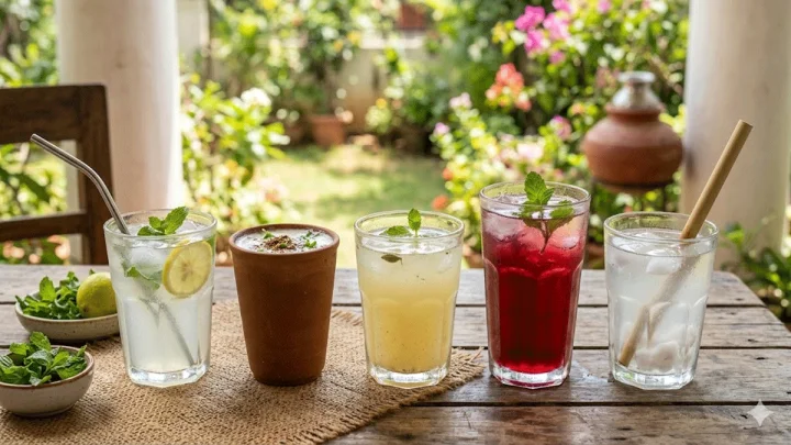 उन्हाळ्यात शरीर थंड ठेवण्यासाठी 5 घरगुती पेय; आरोग्यासाठी फायदेशीर