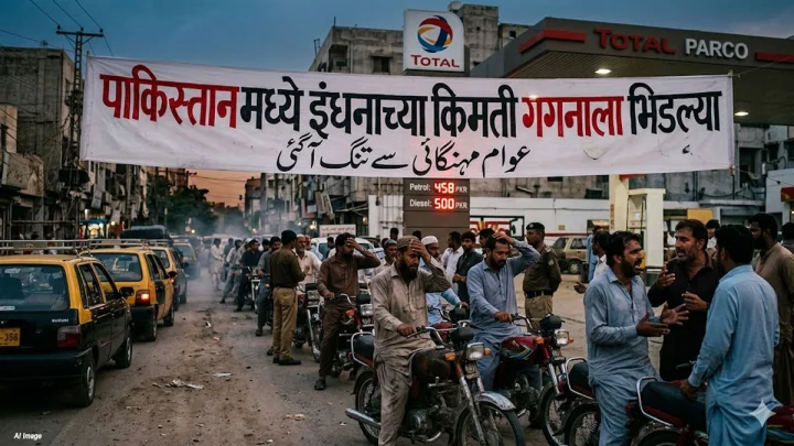 Crisis in Pakistan Petrol Crosses 458
