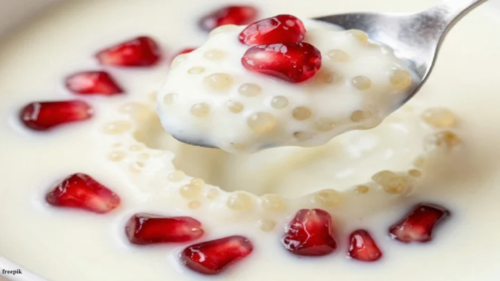 Sago in curd