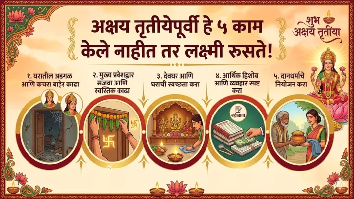 If you don't complete these 5 tasks before Akshaya Tritiya