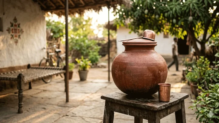 Clay Pot in Summer