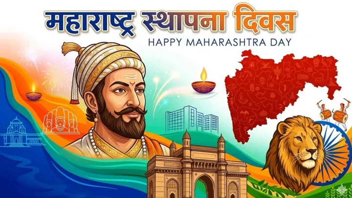 Maharashtra Din 2026 Wishes in Marahti