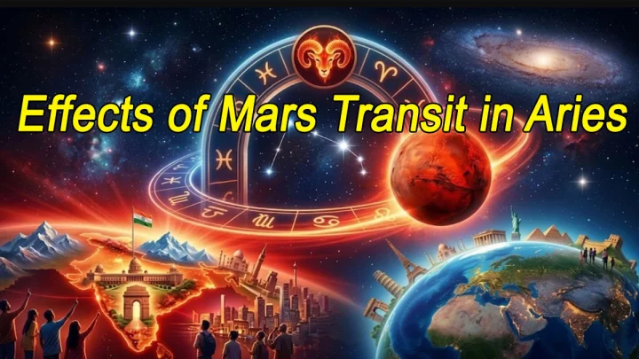 Mars Transit in Aries