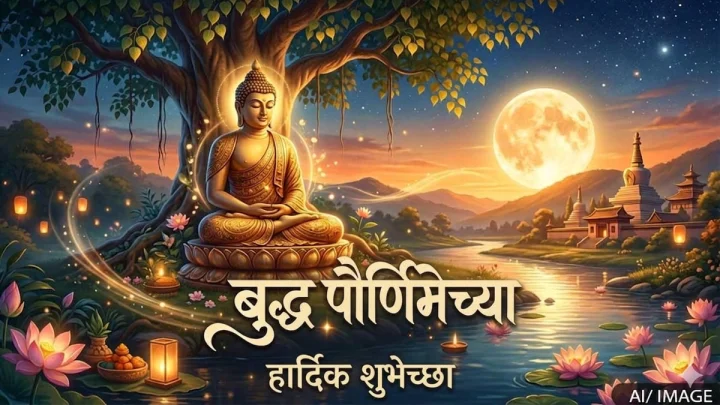 Buddha Jayanti 2026 Wishes in Marathi
