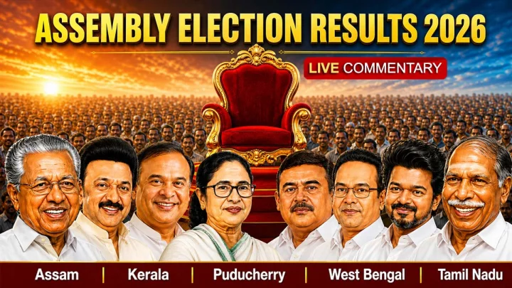 Assembly Election Results 2026 Live Commentary