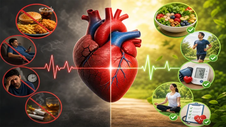 These 4 Things Are Making Your Heart Sick; These 5 Things Keep It Healthy: A Doctor Explains the Science of a Healthy Heart