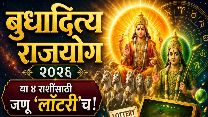 'बुधादित्य राजयोग' मुळे ४ राशींचे भाग्य उजळणार; नोकरी आणि व्यवसायात मोठ्या लाभाची अपेक्षा