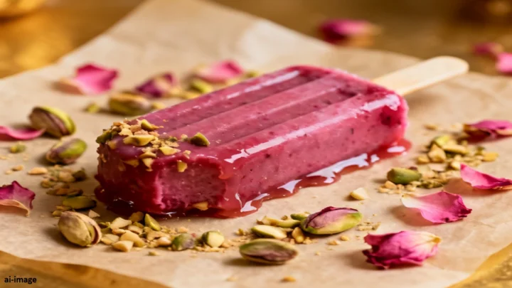 Rose Kulfi