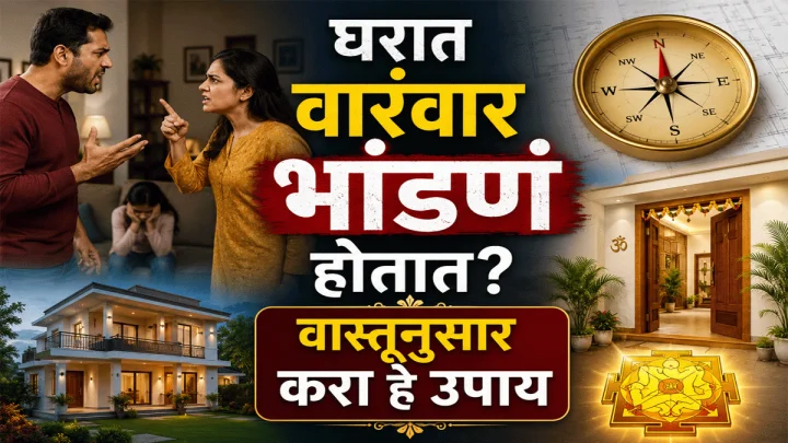 घरात वारंवार भांडणं होतात? वास्तूनुसार करा हे उपाय
