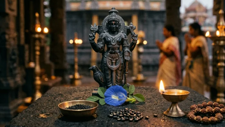 शनिदेवाचा आवडता निळा फूल कोणता? जाणून घ्या खास उपाय