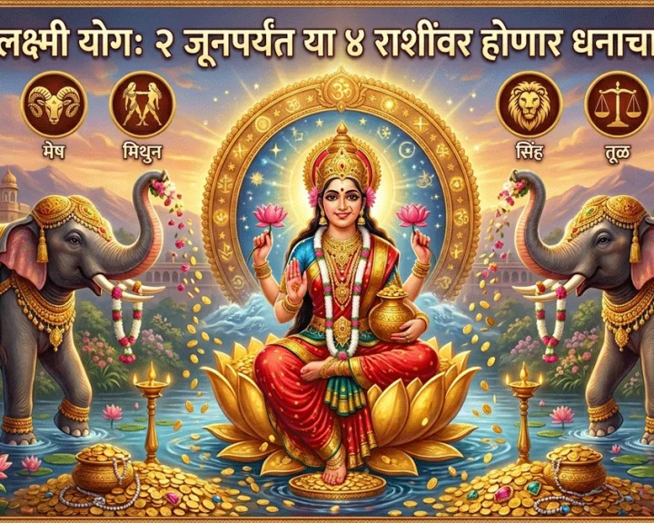 Gajlaxmi Rajyoga 2026 Effective on these 4 zodiac signs until June 2