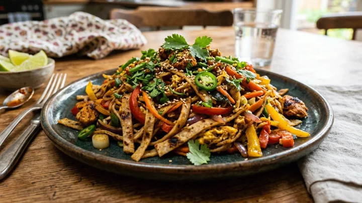 Chapati Noodles रात्रीची चपाती उरलीये? फेकून न देता ५ मिनिटांत बनवा चटपटीत 'चपाती नूडल्स'