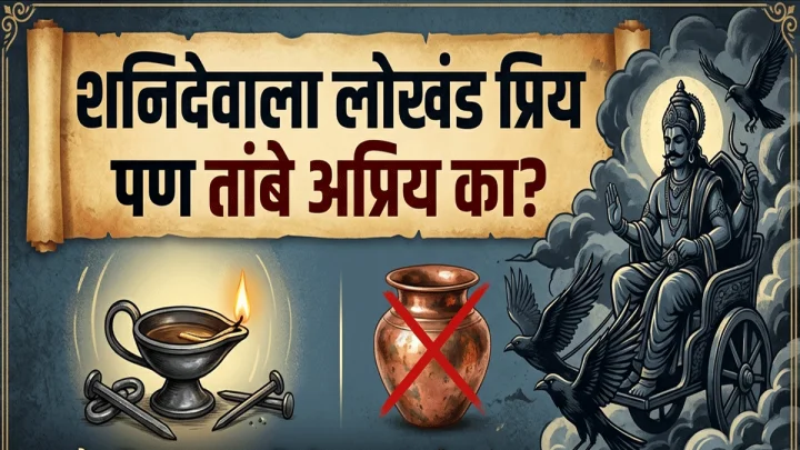 शनिदेवाच्या पूजेत तांब्याची भांडी का वापरू नयेत? नेमकं कारण काय?