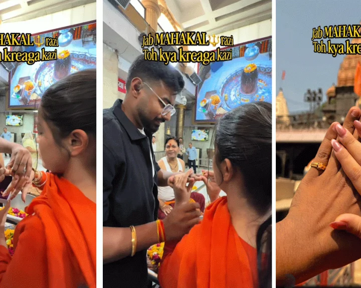 controversy over ring exchange ceremony at the Shri Mahakaleshwar Temple in Ujjain