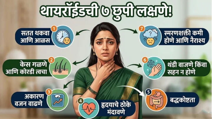 Early Symptoms of Thyroid थायरॉईडची सुरुवातीची लक्षणे ओळखा; अनेक महिला करतात दुर्लक्ष