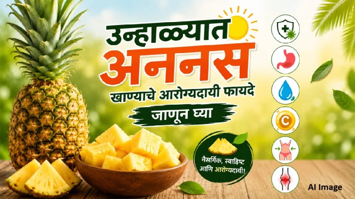 अननस ठरेल उन्हाळ्यातील सुपरफूड! पचनापासून रोगप्रतिकारशक्तीपर्यंत अनेक फायदे