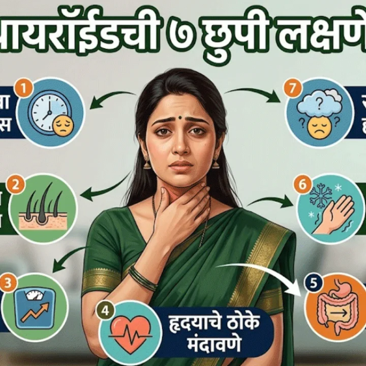 थायरॉईडची सुरुवातीची लक्षणे ओळखा