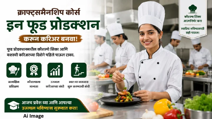 हॉटेल इंडस्ट्रीत करिअर करायचे आहे? फूड प्रोडक्शन कोर्स ठरेल फायदेशीर!