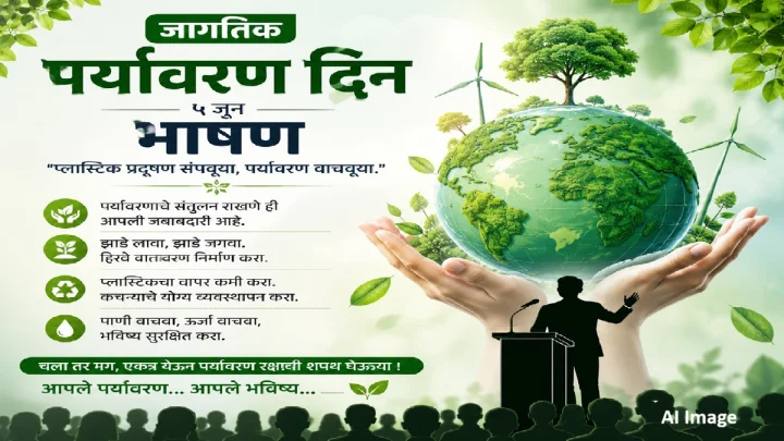 World Environment Day 2026 Speech जागतिक पर्यावरण दिन भाषण