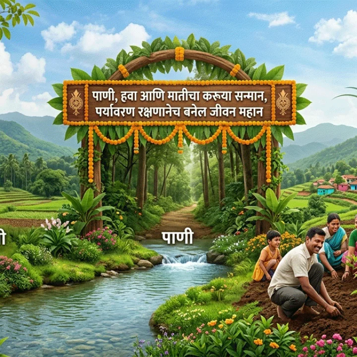 World Environment Day 2026 Wishes in Marahti