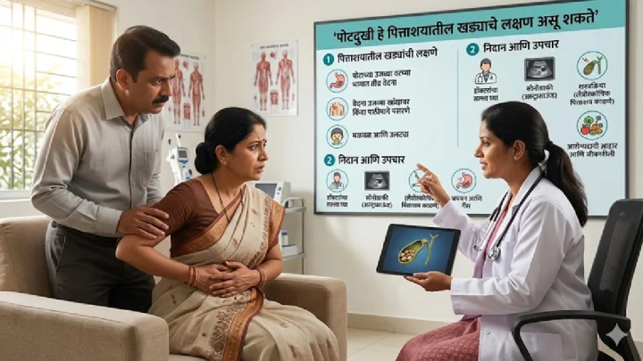 सतत पोटदुखी होत आहे? पित्ताशयातील खड्याची ही लक्षणे ओळखा, योग्य उपचार जाणून घ्या