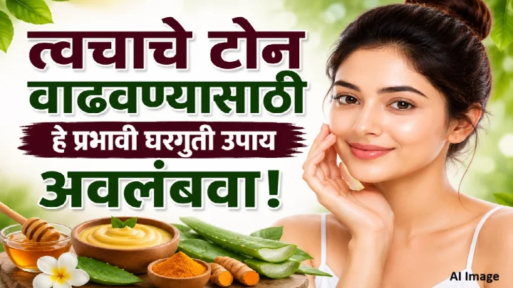 त्वचेचा टोन वाढवायचा आहे? हे घरगुती उपाय ठरतील फायदेशीर