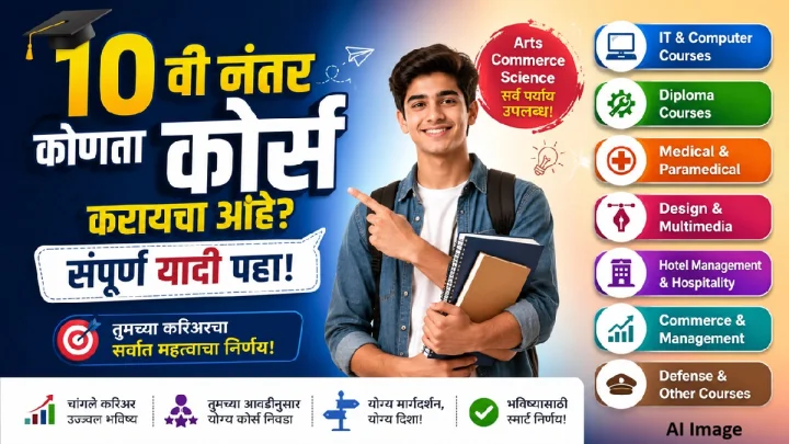 Career After 10th: 10वीनंतरचे सर्वोत्तम कोर्सेस आणि करिअर पर्याय जाणून घ्या