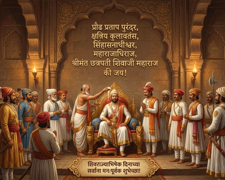 Shivrajyabhishek Din 2026 Wishes in Marathi