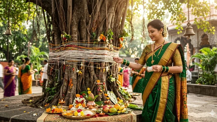 Vat Purnima 2026 यंदा वटपौर्णिमा कधी आहे? तारीख, मुहूर्त, प्रार्थना आणि पूजा विधी जाणून घ्या