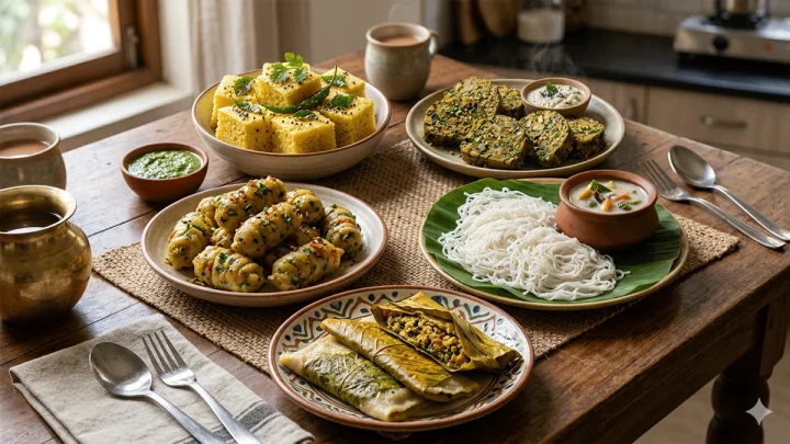 5 quick steamed recipes इडली खाऊन कंटाळलात? ट्राय करा वाफेवर शिजवलेले ५ चवदार आणि पौष्टिक पदार्थ!