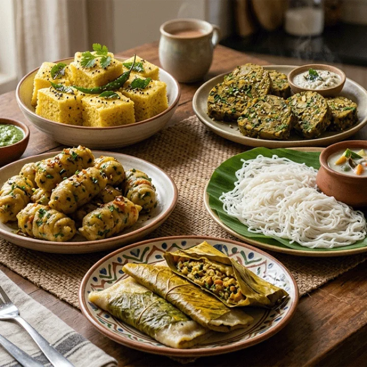 5 quick steamed recipes