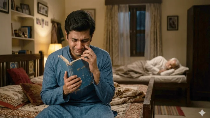 बाबांचं ते रागवणं...आणि निळ्या डायरीचं गुपित!