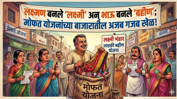 योजनेचा लाभ घेण्यासाठी 'जेंडर'च बदलला! पैसे लाटण्यासाठी हजारो भाऊ बनले 'लाडकी बहीण'