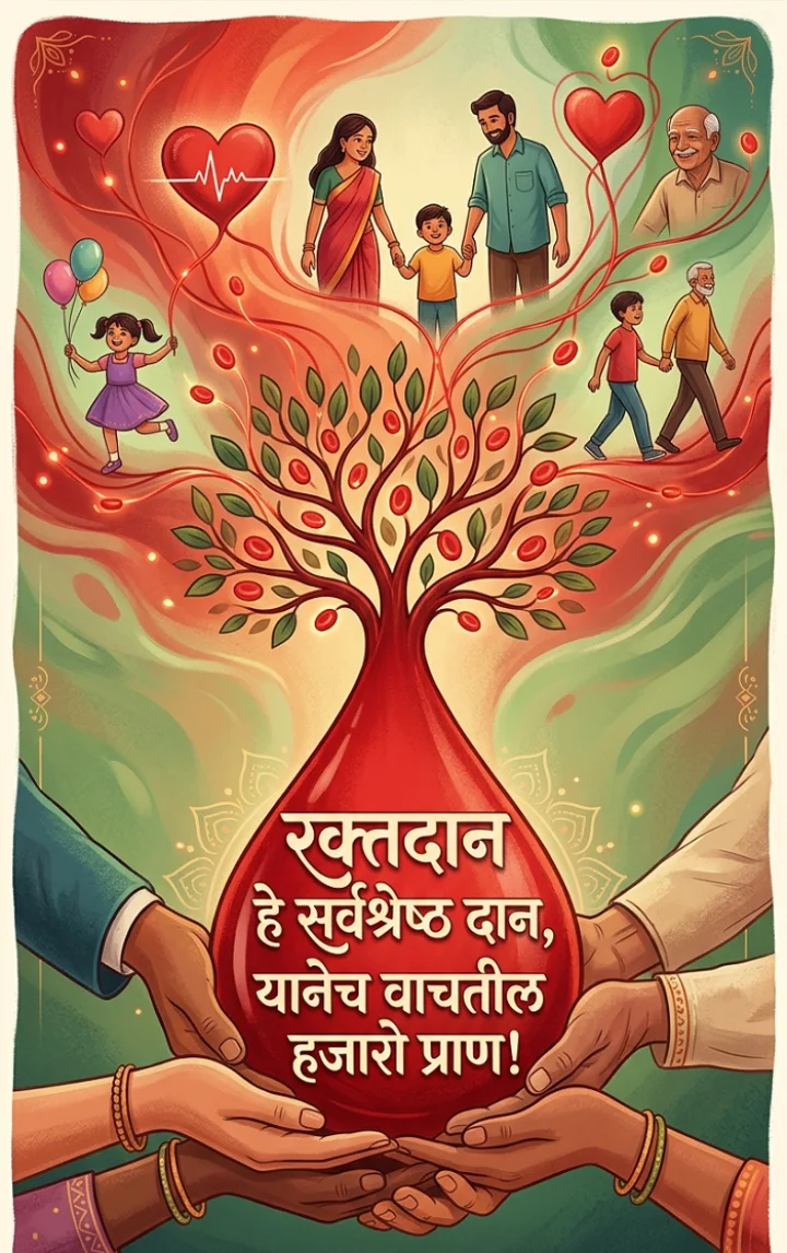 World Blood Donor Day poster