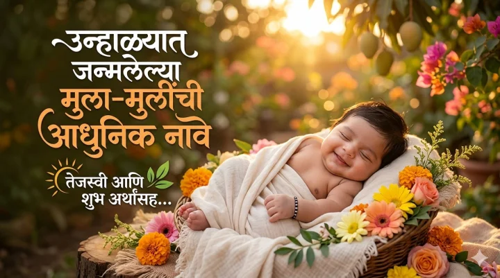 उन्हाळ्यात जन्मलेल्या बाळांसाठी ही खास आणि शुभ नावे; पहिल्या क्रमांकाचे नाव तर सध्या खूप ट्रेंडमध्ये !
