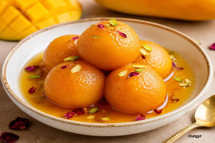 Mango Gulab Jamun