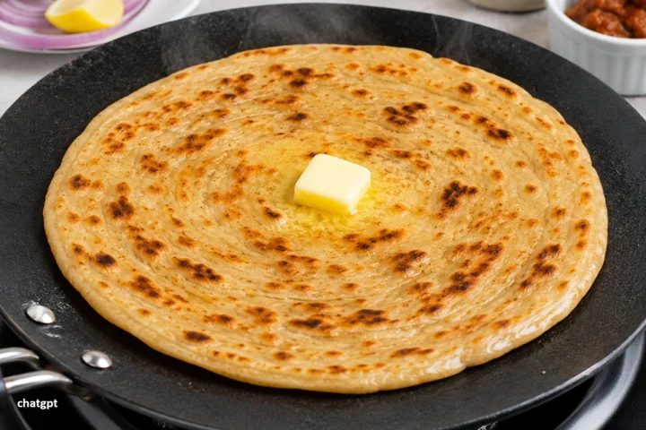 घरी अगदी सोप्या पद्धतीने हॉटेल स्टाईल 'तवा बटर पराठा' मुलांच्या टिफिनसाठी उत्तम पर्याय