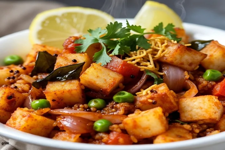 फक्त १० मिनिटांत बनवा, चविष्ट आणि पौष्टिक नाश्ता 'मसाला ब्रेड पोहे'