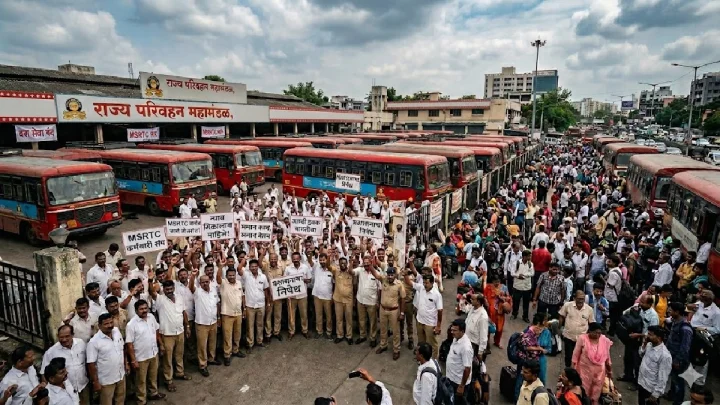 मेस्माच्या इशाऱ्यानंतरही बेस्ट कर्मचाऱ्यांचा संप सुरूच