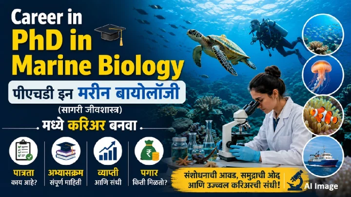 Marine Biology मध्ये PhD कशी करावी? पात्रता, अभ्यासक्रम, पगार आणि संधी जाणून घ्या