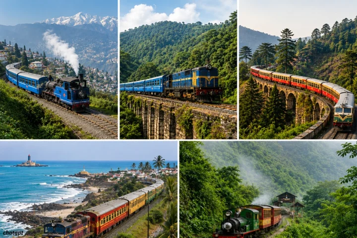 Most Beautiful Rainy Railway Tracks