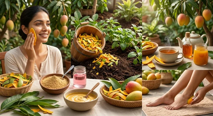 आंब्याची सालं फेकून देण्यापूर्वी, त्यांचे हे ६ अद्भुत उपयोग नक्की जाणून घ्या
