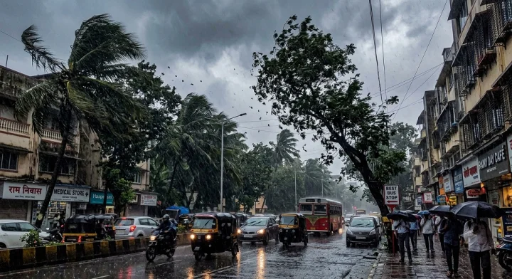 महाराष्ट्रात मान्सूनचा जोर वाढला; मुंबई, ठाणे आणि पालघरसाठी मुसळधार पावसाचा 'रेड अलर्ट' जारी