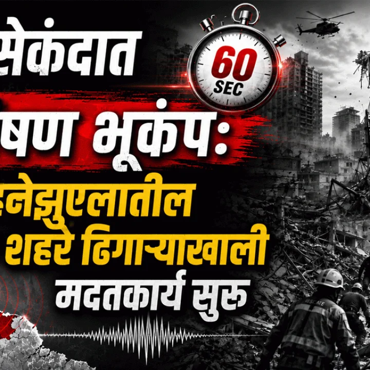 ६० सेकंदात दोन प्रचंड भूकंप: व्हेनेझुएलातील अनेक शहरे ढिगाऱ्याखाली; हजारो लोक अडकल्याची भीती