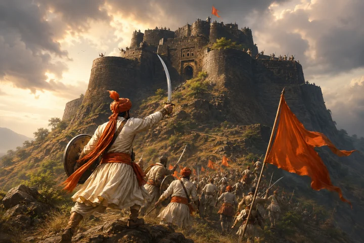 १ जुलै १६९३ : नवजी बलकवडे यांनी पुन्हा स्वराज्यात आणला सिंहगड किल्ला
